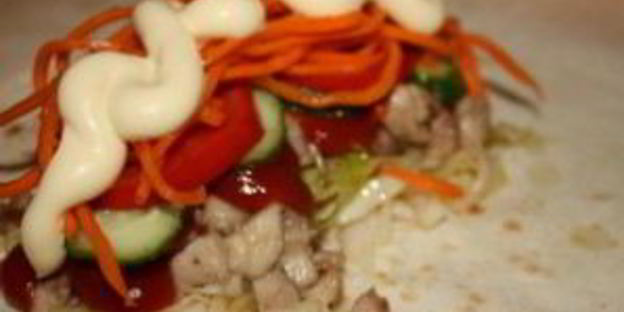 шаурма в микроволновке