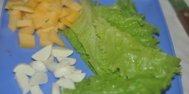 шаверма с курицей