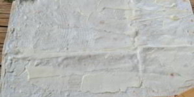 шаверма с пикантной курочкой и чесночным соусом