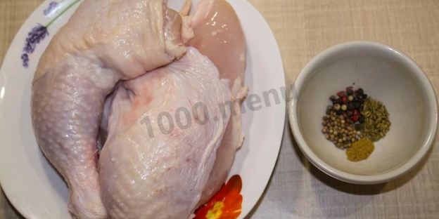 шаверма в лаваше с курицей