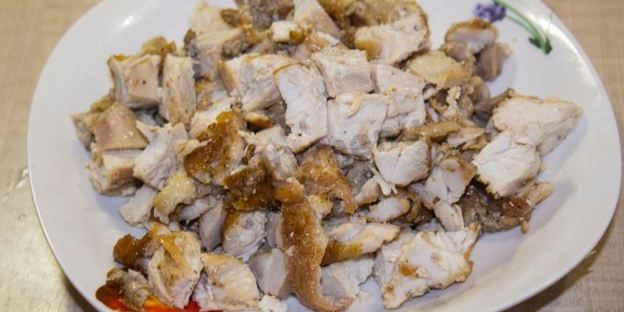 шаверма в лаваше с курицей