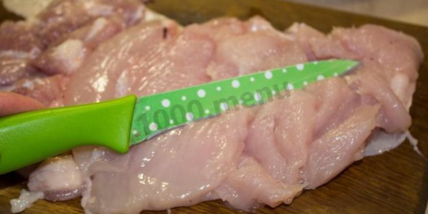 шаверма в лаваше с курицей