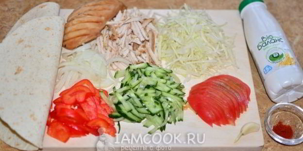 турецкая шаурма