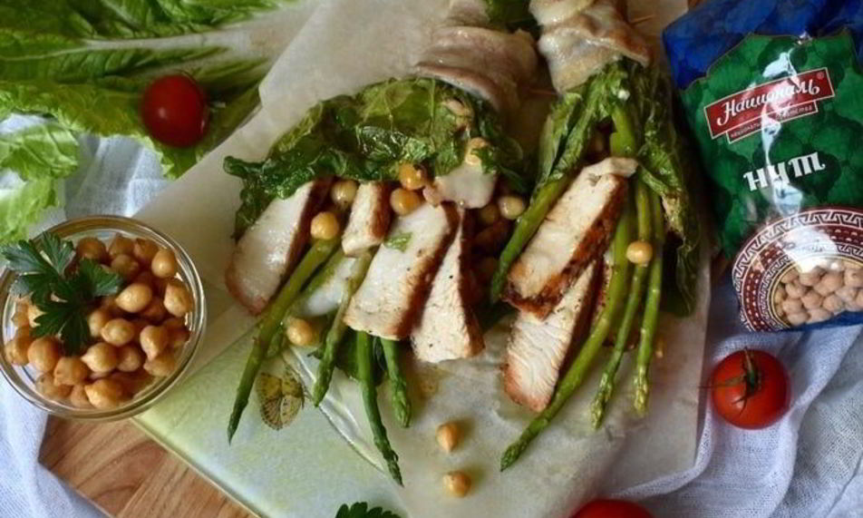 Рецепт весенней шаурмы из пекинской капусты с индейкой