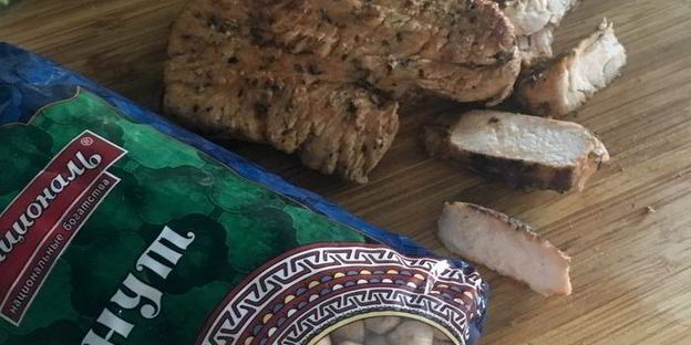 весенняя шаурма из пекинской капусты с индейкой