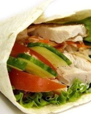 Вкусная шаурма с курицей