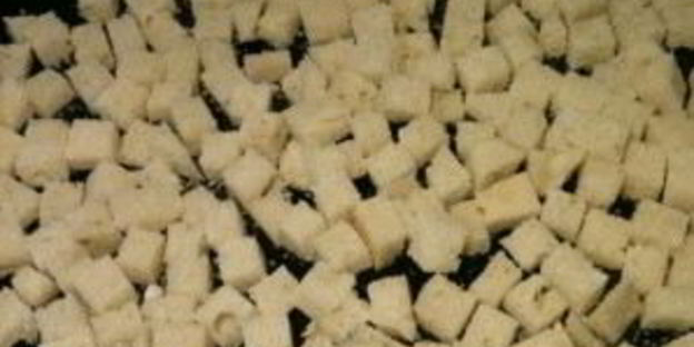 домашние сухарики в духовке