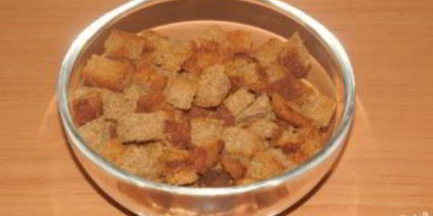 сухарики из черного хлеба в духовке