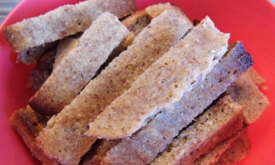 Рецепт сухариков миндальных