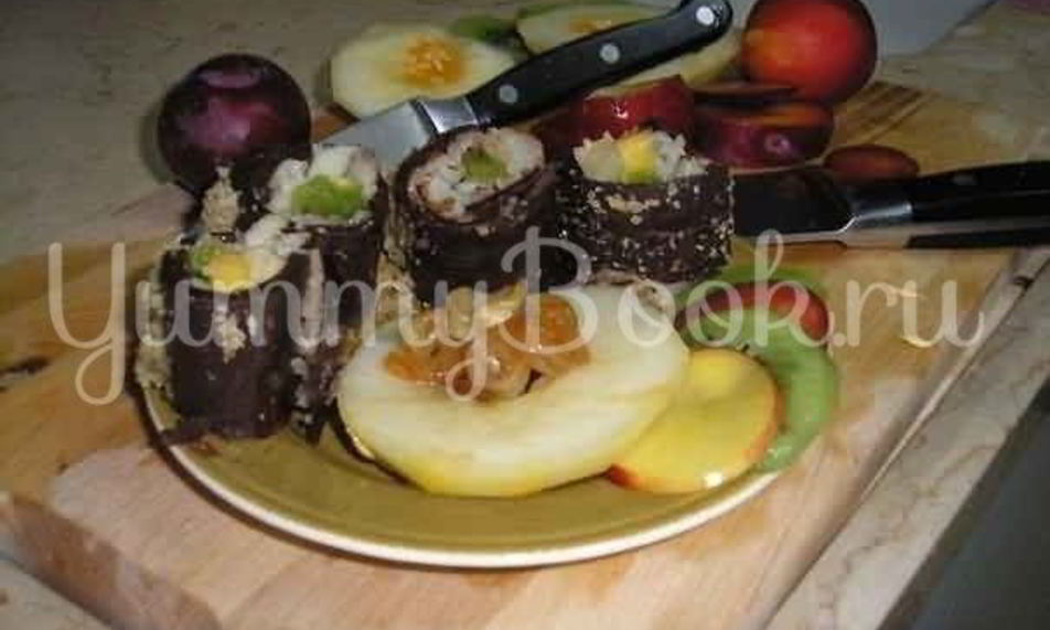Рецепт десерта к суши