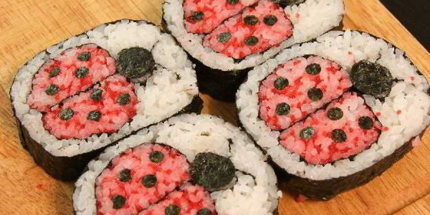 кадзари-суши божья коровка