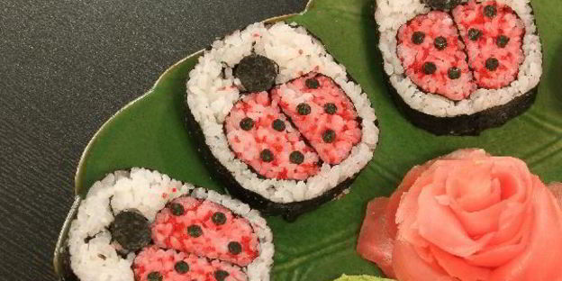 кадзари-суши божья коровка