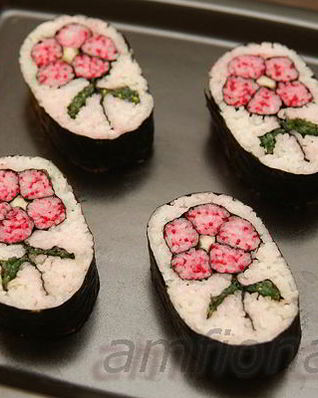 Кадзари-суши Цветок