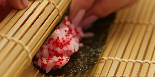 кадзари-суши цветок