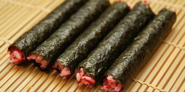 кадзари-суши цветок