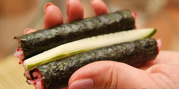 кадзари-суши цветок