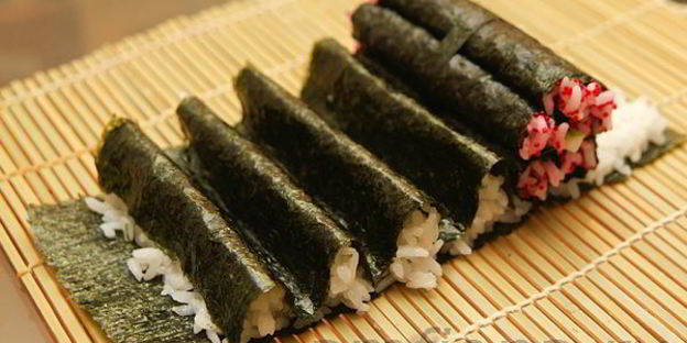 кадзари-суши цветок