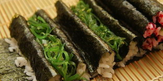 кадзари-суши цветок