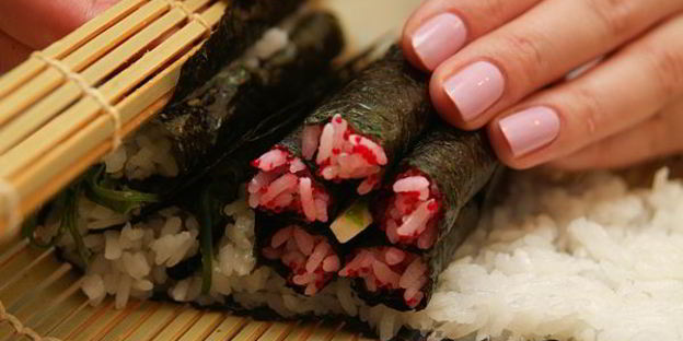 кадзари-суши цветок