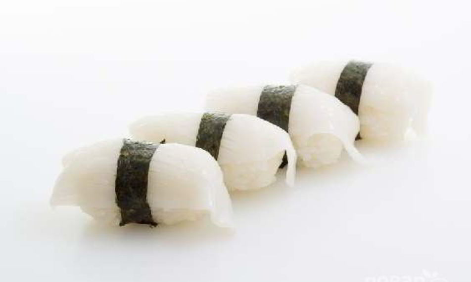 Рецепт нигирей суши с кальмаром