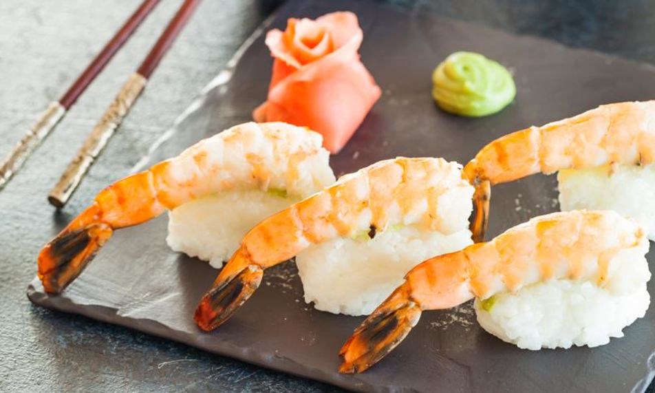 Рецепт нигирей суши с креветками