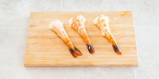 нигири суши с креветками