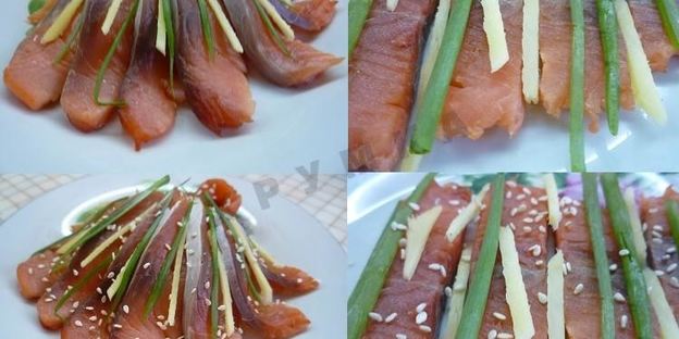 сашими из лосося