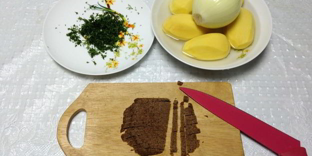 суши из селедки и картофеля