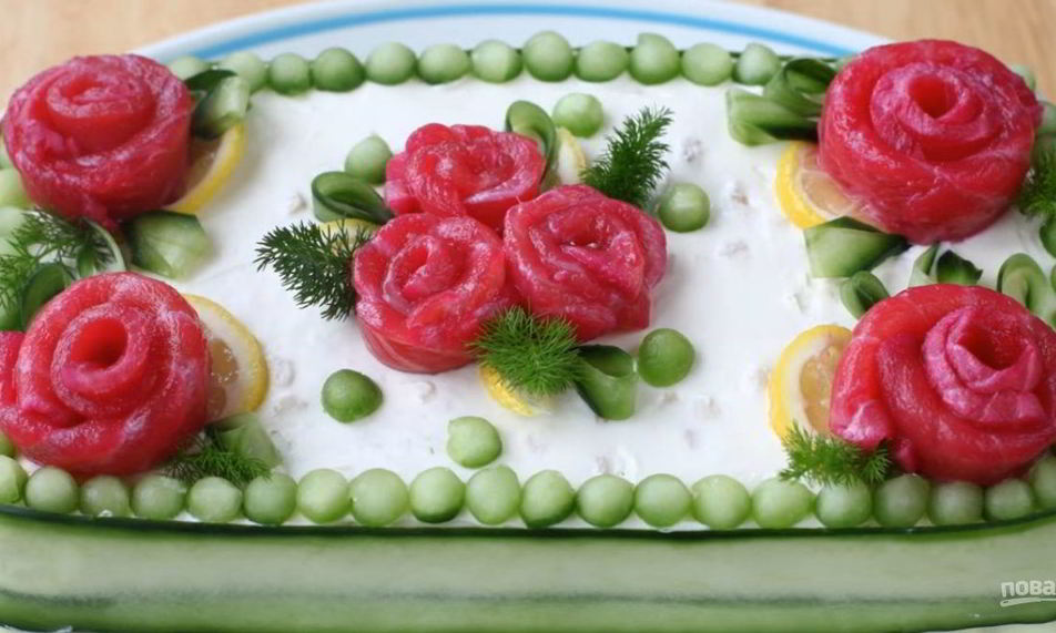 Рецепт суш по-русски из красной рыбы