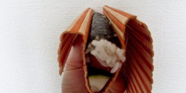 суши-ролл огуречный цветок