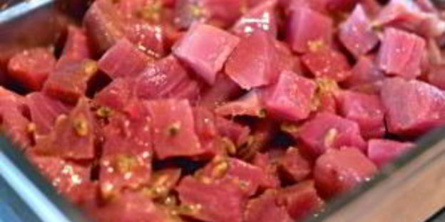 суши с икрой летучей рыбы