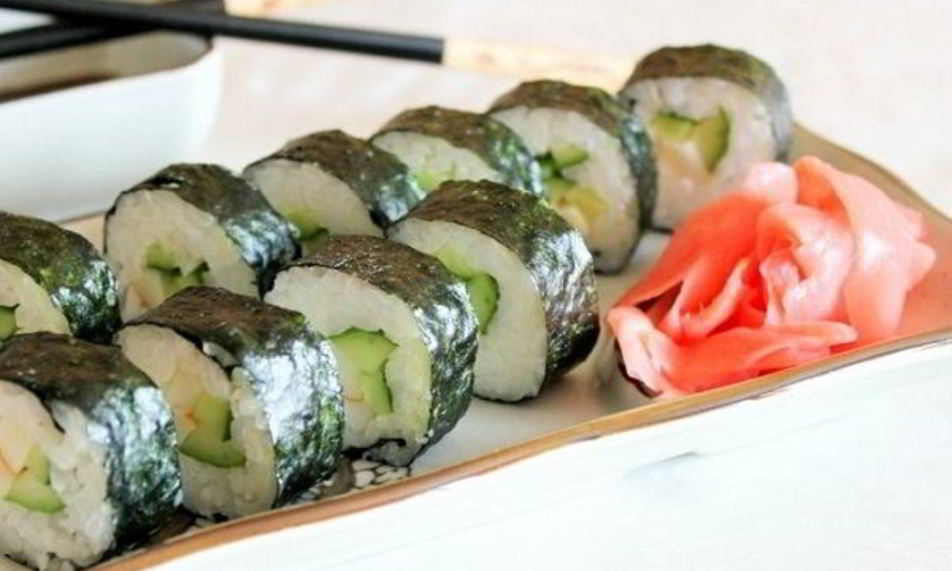 Рецепт суш с кальмаром