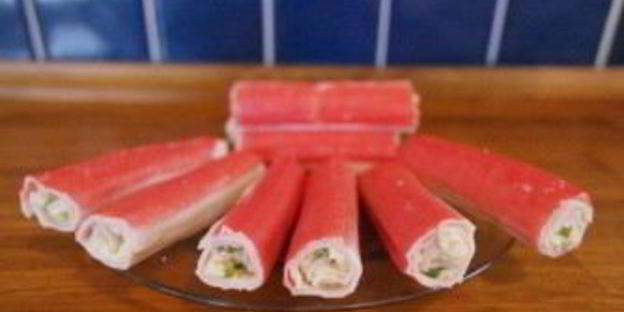 суши с крабовыми палочками