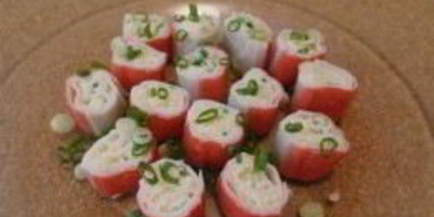 суши с крабовыми палочками