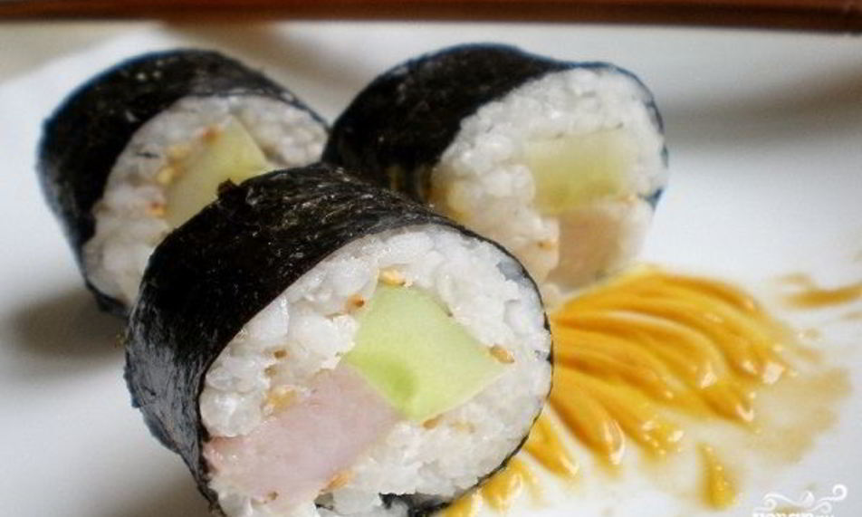 Рецепт суш с селедкой