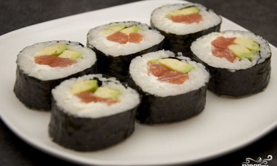 Рецепт суш с сыром