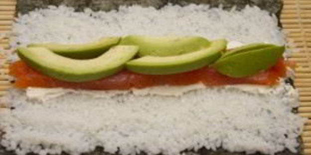 суши с сыром