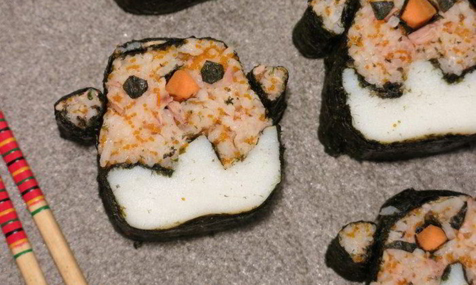 Рецепт суш с тунцом кадзари