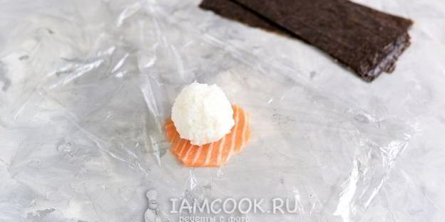 суши темари на хэллоуин