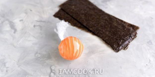 суши темари на хэллоуин