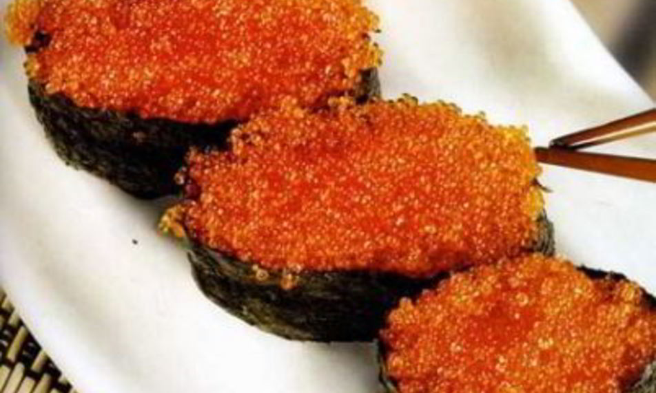 Рецепт суш тобико