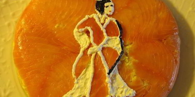 суши-торт японские мотивы