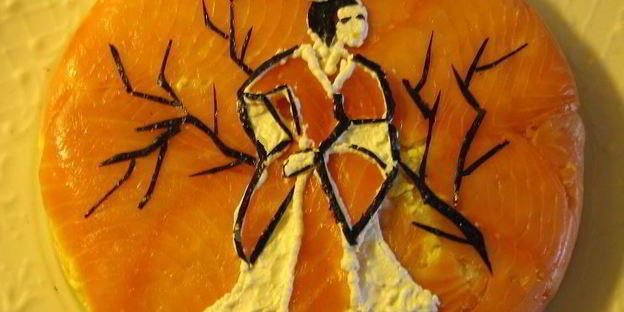 суши-торт японские мотивы