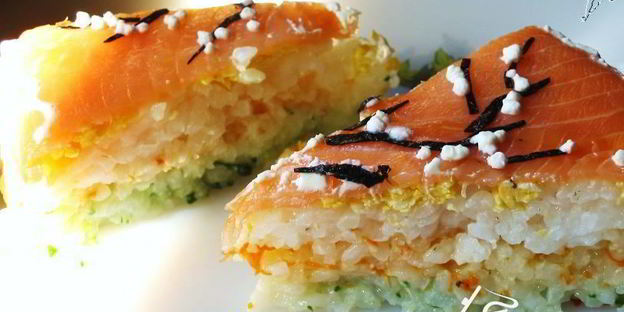 суши-торт японские мотивы