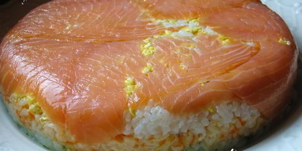 суши-торт японские мотивы