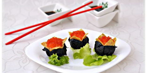 суши восточный цветок