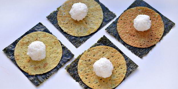 суши восточный цветок