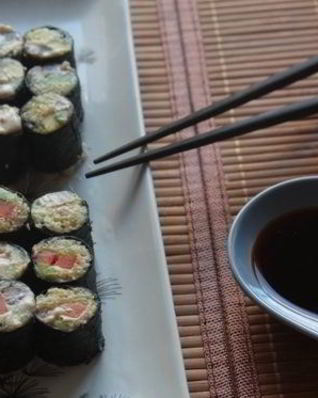 Сыроедческие суши