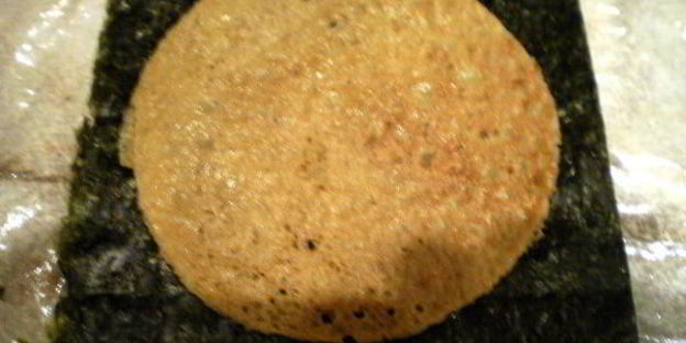 темари-суши с нори и японским омлетом