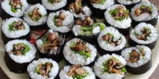 вегетарианские суши